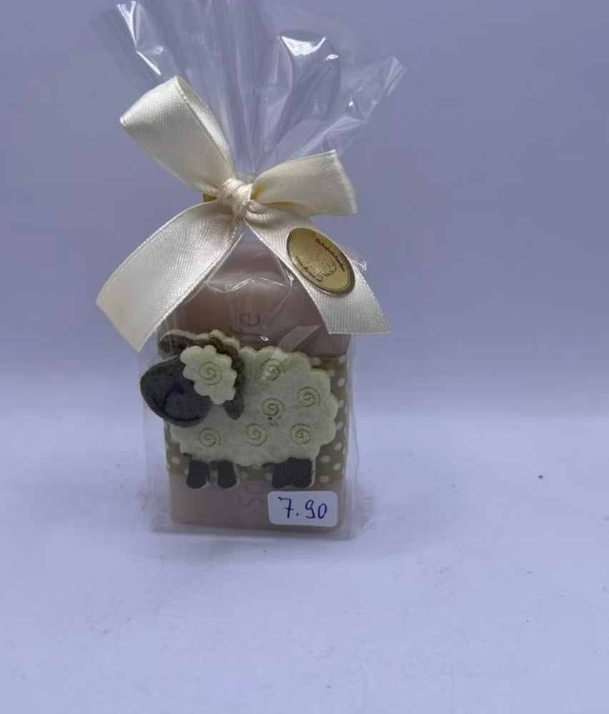 Schäfchen Seife Mandel