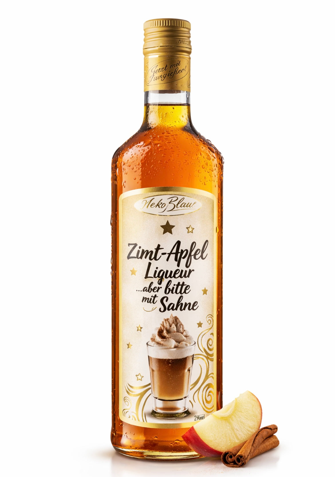 Zimt Apfel Likör