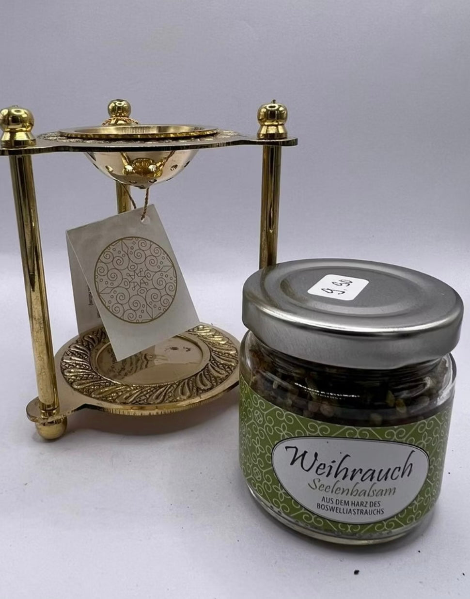 Räuchergefäß aus Messing