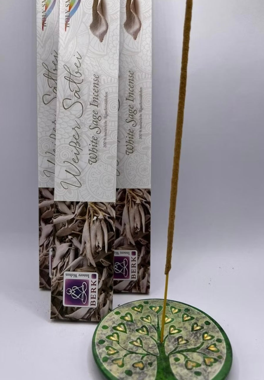 Räucherstäbchen weißer Salbei