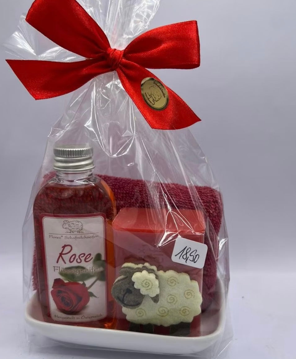 Seifen Geschenk Rosé