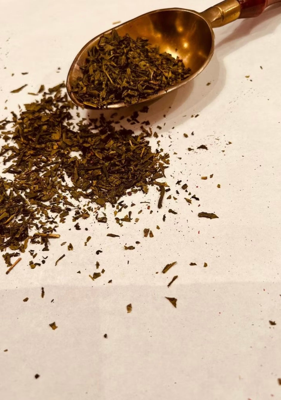 Vanille Sahne Grün Tee