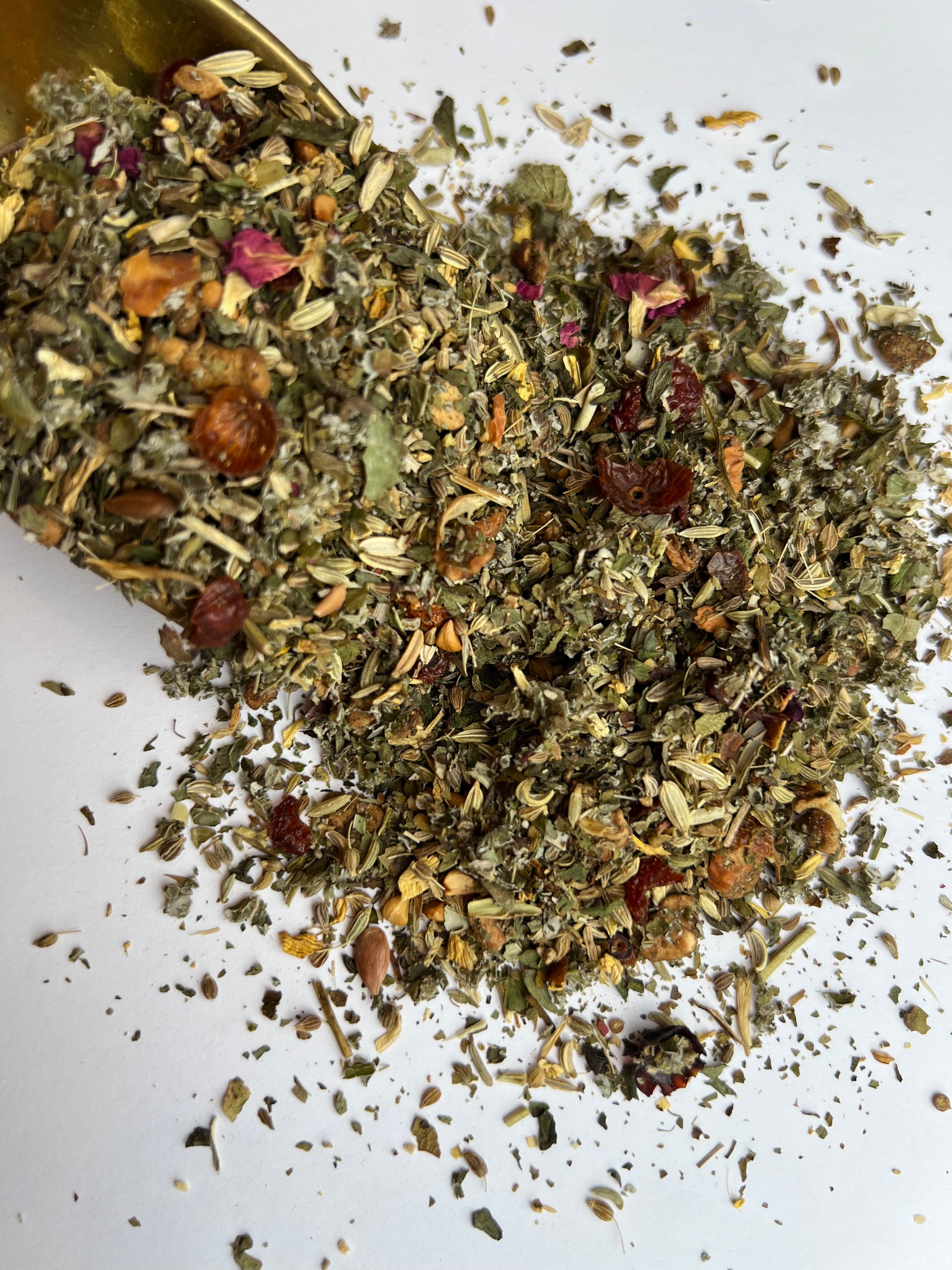 Schietwetterkräutertee mit Honig